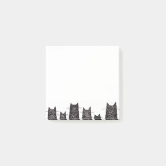 Viel Glück bezaubert 3" x 3" Post-Itanmerkungen Post-it Klebezettel