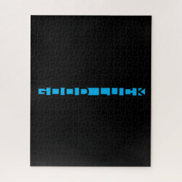 Viel Glück Blue Black Hard Tricky Challenging Evil Puzzle