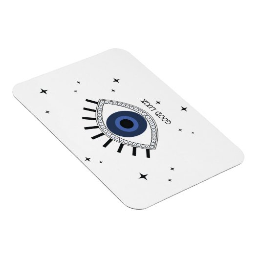 Viel Glück Blue Eye Talisman Greve Tradition Magnet (Rechte Seite)