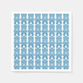 Viel Glück Blue Tiki Cocktail Paper Napkins Serviette (Vorderseite)