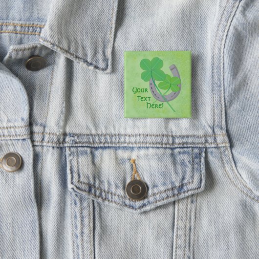 Viel Glück Button (Beispiel)