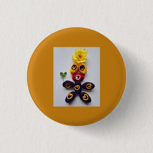 Viel Glück Button (Vorderseite)