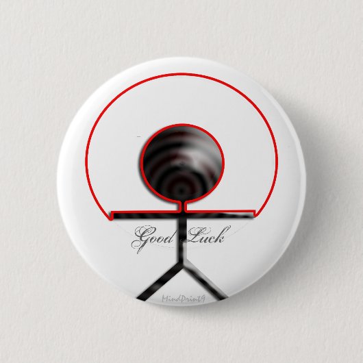 Viel Glück Button (Vorderseite)