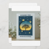 Viel Glück-Card (Vorne/Hinten)