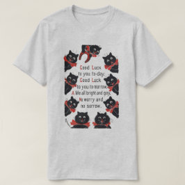 viel Glück Cats, Louis Wain T-Shirt