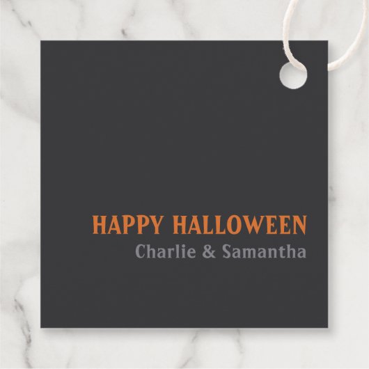 Viel Glück CC1156 Halloween Geschenkanhänger (Rückseite)