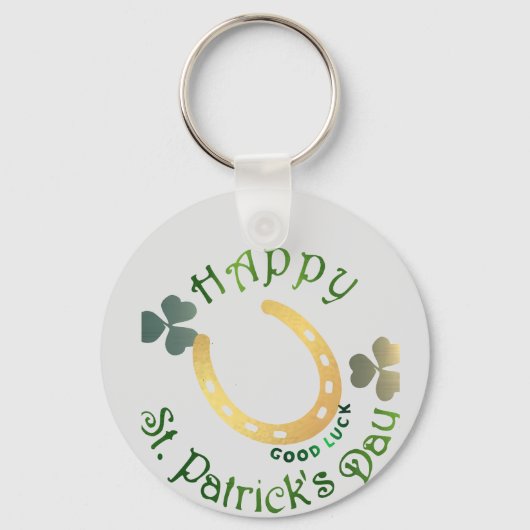 Viel Glück Charm Schlüsselanhänger (Rückseite)