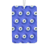 Viel Glück Charme gegen das böse Augenmuster Autolufterfrischer (Rückseite)