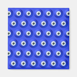 Viel Glück Charme gegen das böse Augenmuster Magnet