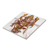 Viel Glück-Charme Lord-Ganesh Fliese (Seite)