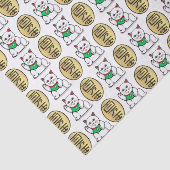 Viel Glück-Chinakitty-Seidenpapier Seidenpapier (Ausschnitt)