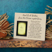 Viel Glück Crystal Fairy Fotoplatte (Seite)