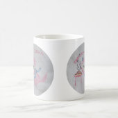 VIEL GLÜCK DES VIEL GLÜCK-SATAN/auf SATURN-Tasse Kaffeetasse (Mittel)