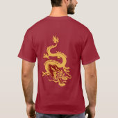 Viel Glück - Drache-T - Shirt (Rückseite)