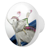 Viel Glück Elephant Keramikknauf (Rechts)