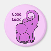 Viel Glück! Elephant Magnet (Vorne)