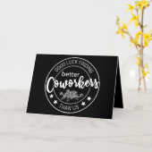 viel Glück finden bessere Mitarbeiter als wir Karte (Gelbe Blume)