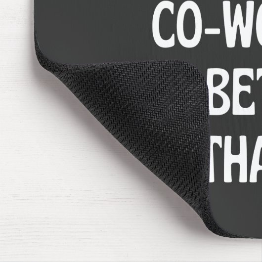 Viel Glück finden Mitarbeiter besser als wir Mousepad (Ecke)