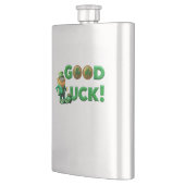 Viel Glück Flachmann (Links)