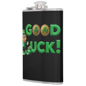 Viel Glück Flachmann (Links)