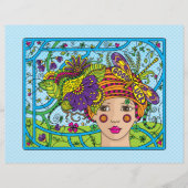 Viel Glück_Flachpapier Blatt 11"x8.5" (Vorderseite)