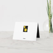 Viel Glück-Foto-Grußkarte/Env-Karte Karte (Rückseite)