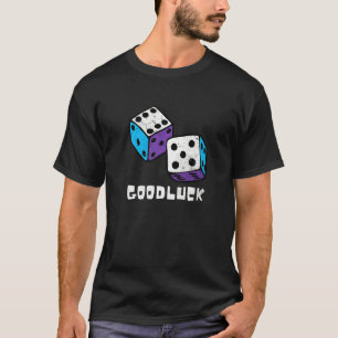 Viel Glück Game Night Retro Casino Spielkasino Cas T-Shirt