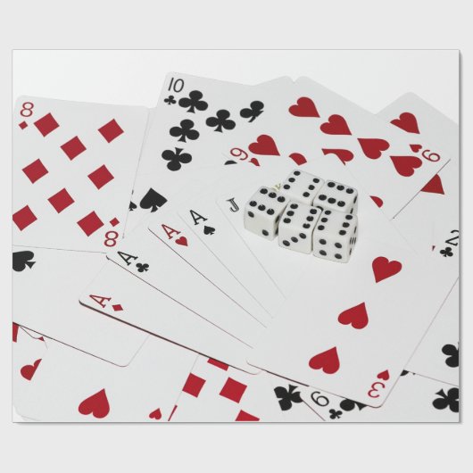 Viel Glück Geschenkpapier (Flach)