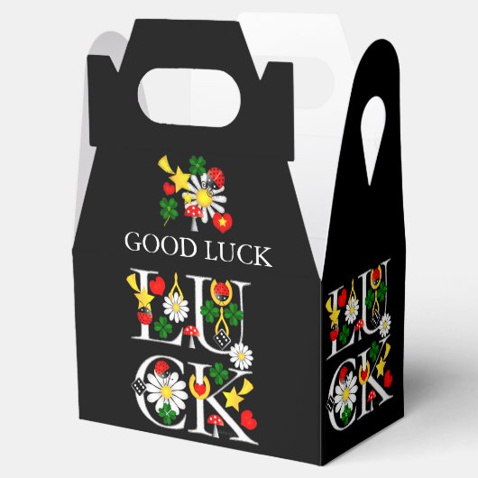 Viel Glück Geschenkschachtel (Geöffnet)