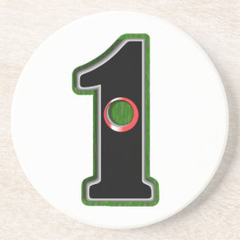 Viel Glück Hole in One Lucky Golfer Getränkeuntersetzer