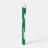 Viel Glück Horseshoe Kleeblatt iPhone Hülle (Rechte Seite)