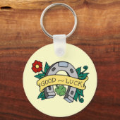Viel Glück Horseshoe - Schlüsselanhänger (Vorderseite)