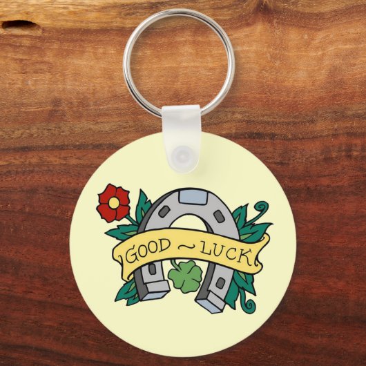 Viel Glück Horseshoe - Schlüsselanhänger (Vorderseite)