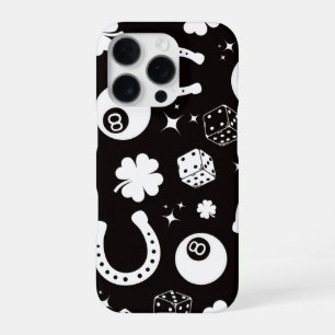 Viel Glück Horseshoe Shamrock iPhone 16 Pro Hülle