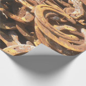 viel Glück, Hufeisen Geschenkpapier (Ecke)