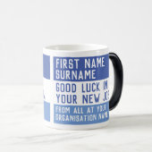 Viel Glück in Ihrem neuen Job - Verwandlungstasse (VorderseiteRechts)
