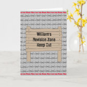 Viel Glück in Ihren Prüfungen Karte (Gelbe Blume)