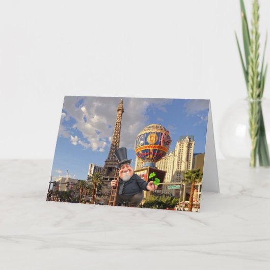 Viel Glück in Vegas. Karte (Vorderseite)