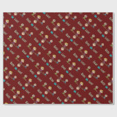 Viel Glück-Interview Geschenkpapier (Flach)