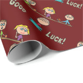 Viel Glück-Interview Geschenkpapier (Rolleneckpunkt)