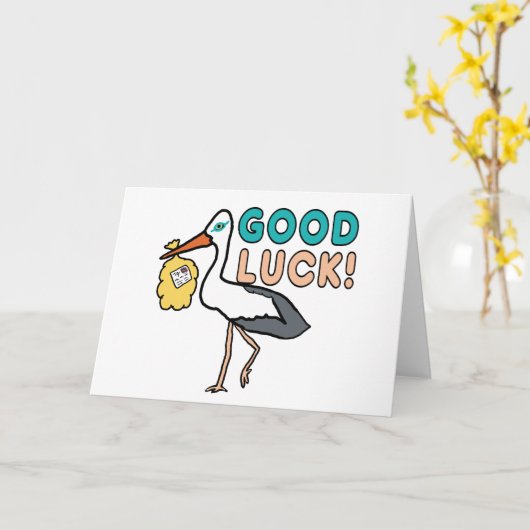 VIEL GLÜCK IVF KARTE (Gelbe Blume)