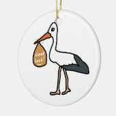 VIEL GLÜCK IVF KERAMIK ORNAMENT (Links)