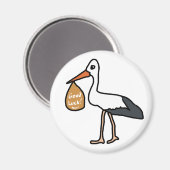 VIEL GLÜCK IVF MAGNET (Vorderseite/Rückseite)