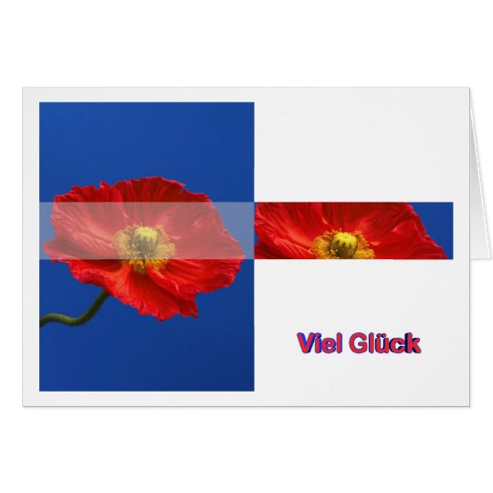 Viel Glück Karte