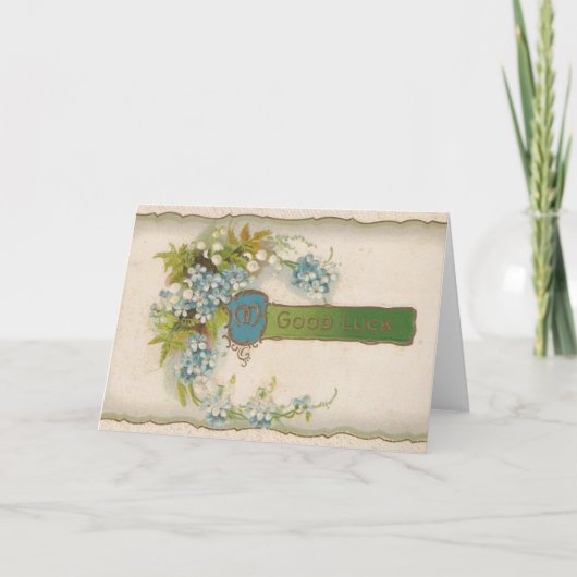 Viel Glück Karte (Vorderseite)