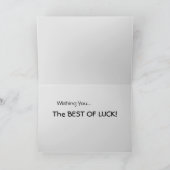 Viel Glück Karte (Innenseite)