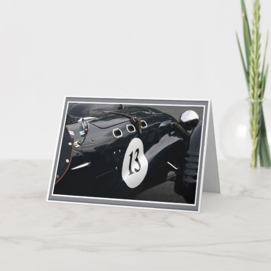 Viel Glück Karte (Vorderseite)