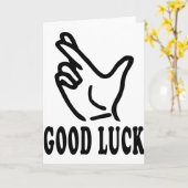 viel Glück Karte (Gelbe Blume)