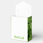 Viel Glück-Kleeblattverpackung Geschenkschachtel (Geöffnet)