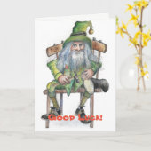 Viel Glück-Kobelkarte Karte (Gelbe Blume)